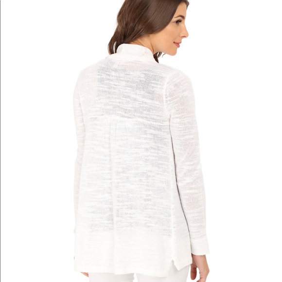 Lilly Pulitzer Women's White Linette Cardigan - Picture 3 of 8